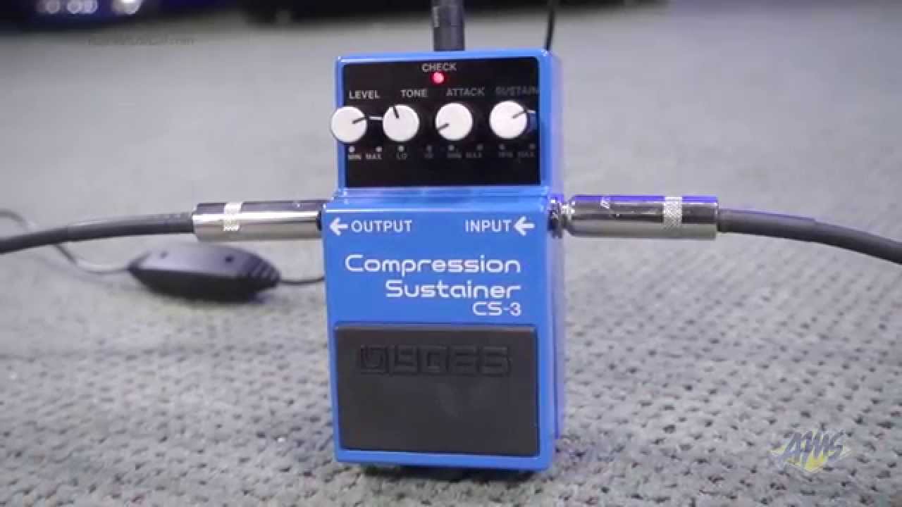 Boss CS3 Compressor Sustainer Pedal - Boss CS3