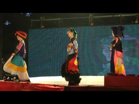 2011台灣燈會大陸絲路模特兒中國歷代服裝大中華人無線大航空小空姐阿莫