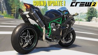 The Crew 2 - Kawasaki Ninja H2 Gameplay Sound Update