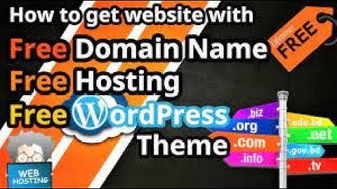 5 Lifetime FREE DOMAIN & FREE HOSTING Website in 2023 | Free WordPress Hosting