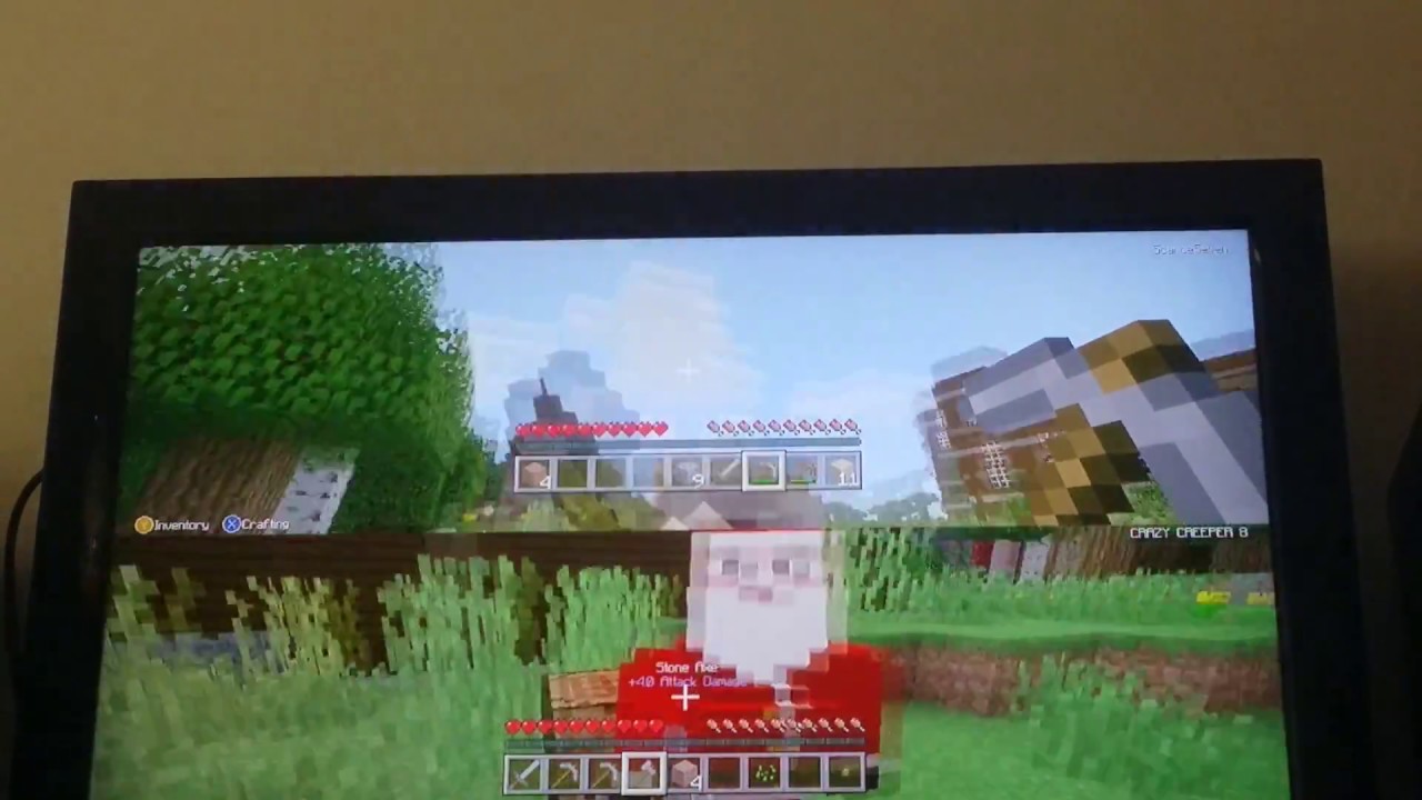 Minecraft Episode 1 Building my house - YouTube