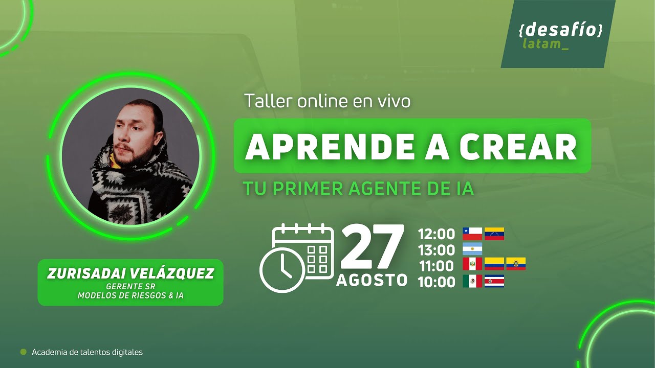 Aprende a crear tu primer agente de IA - YouTube