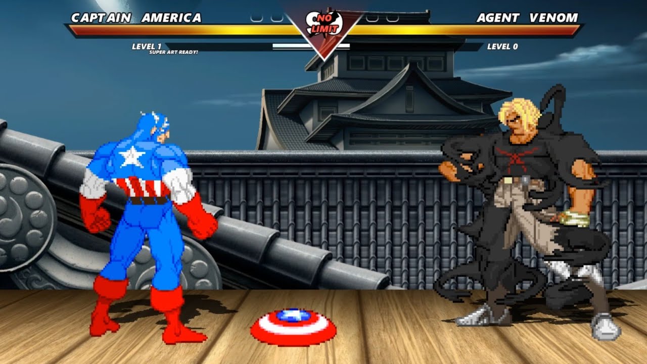 CAPTAIN AMERICA vs AGENT VENOM - Highest level awesome fight❗