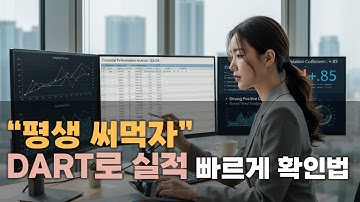 "평생 써 먹자" 전자공시시스템(Dart)으로 실적 빠르게 확인하기 | 즐거운 실적 시즌