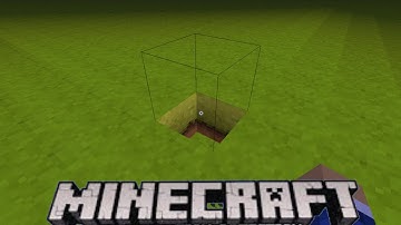 Minecraft - Invisible Block Glitch For Console(Minecraft Glitch)