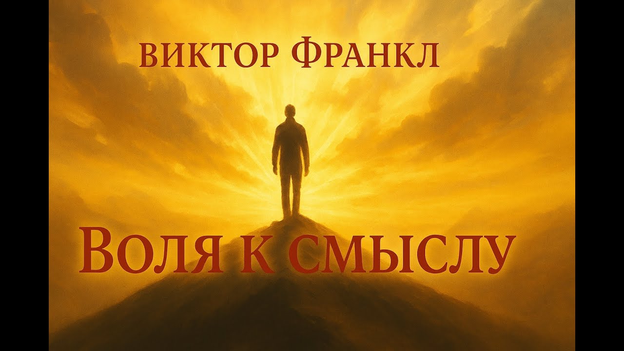 Аудио книга «Воля к смыслу»— Виктор Франкл | Пересказ книги о смысле жизни, мотивации и силе духа