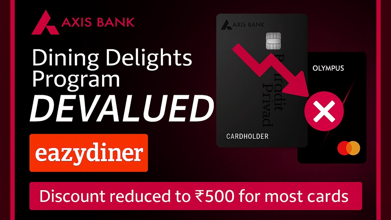 HUGE EASYDINER AXIS BANK DEVALUATION - WATCH NOW