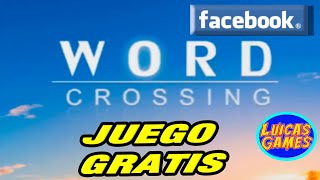 Word Crossing Adivinando Palabras en español Juego Crucigramas Gratis Facebook y PC screenshot 2