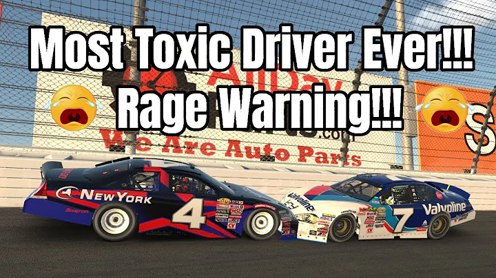 THE MOST TOXIC IRACING DRIVER I HAVE EVER SEEN | ANGRY DRIVERS #14 | (RAGE WARNING)