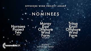 Global Offshore Wind Awards 2022 Finalists Announced.