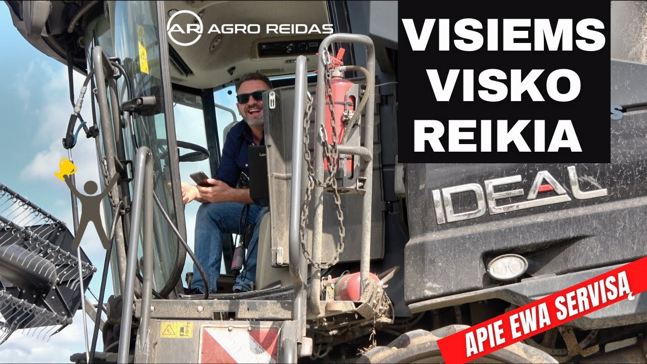 Diena EWA servise su Mantvydu || AGRO REIDAS