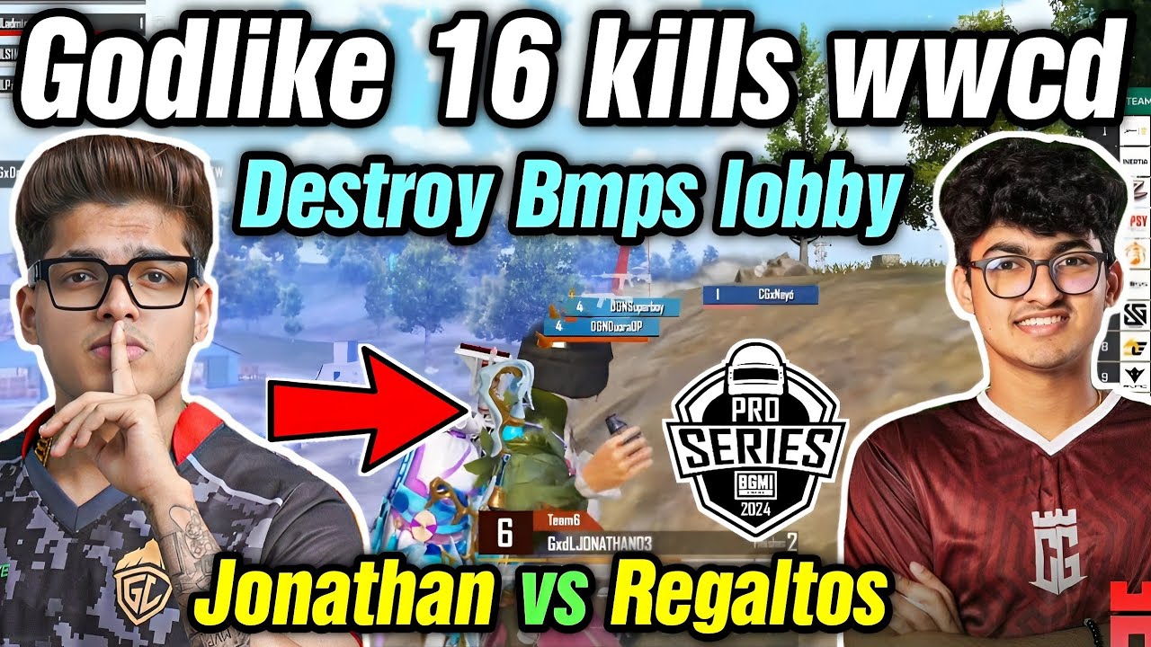 Godlike 16 kills wwcd in Bmps 🥵 Jonathan Punkk Admino Simp on fire 🔥 ...