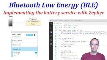 Programming Bluetooth Low Energy (BLE) with Zephyr - Part 1:  Battery Service (BAS)