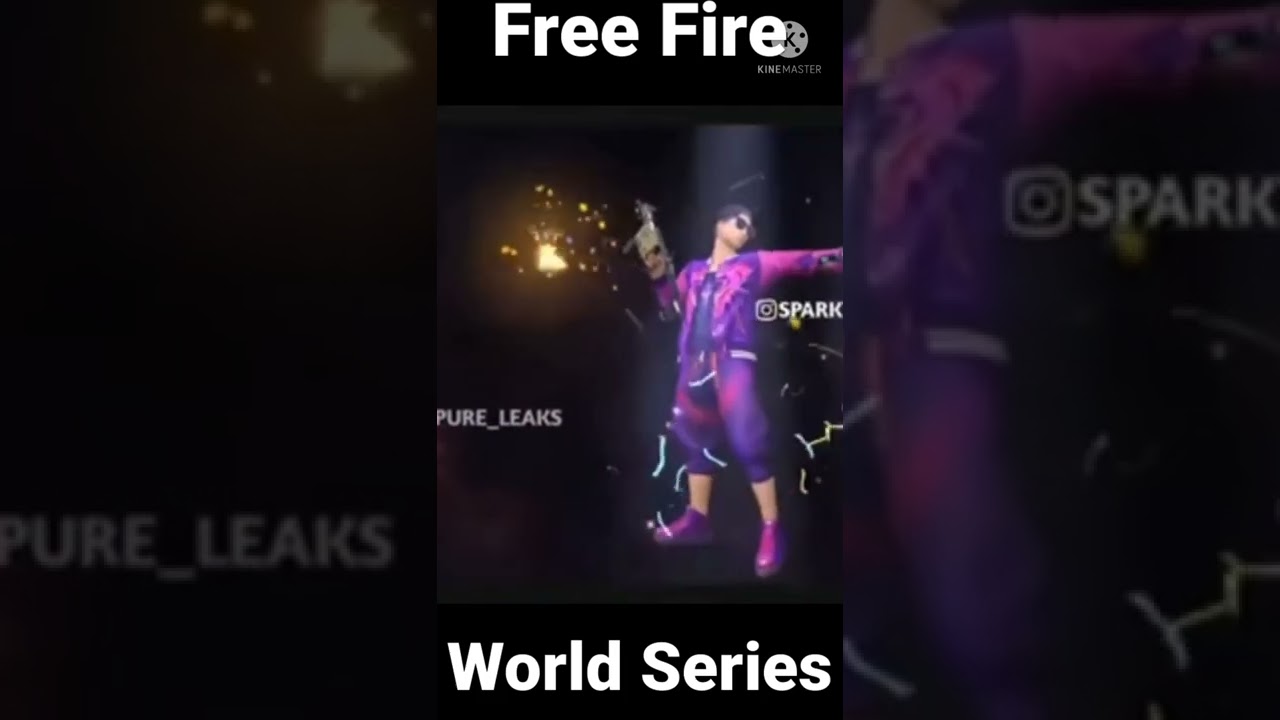 free fire world Series emote || free fire web event || 