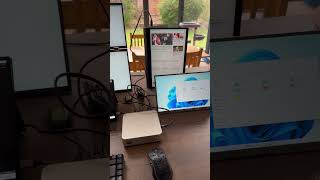 Chuwi AuBox Mini PC. 4 monitor support. AMD Ryzen 7 8745HS Radeon 780M
