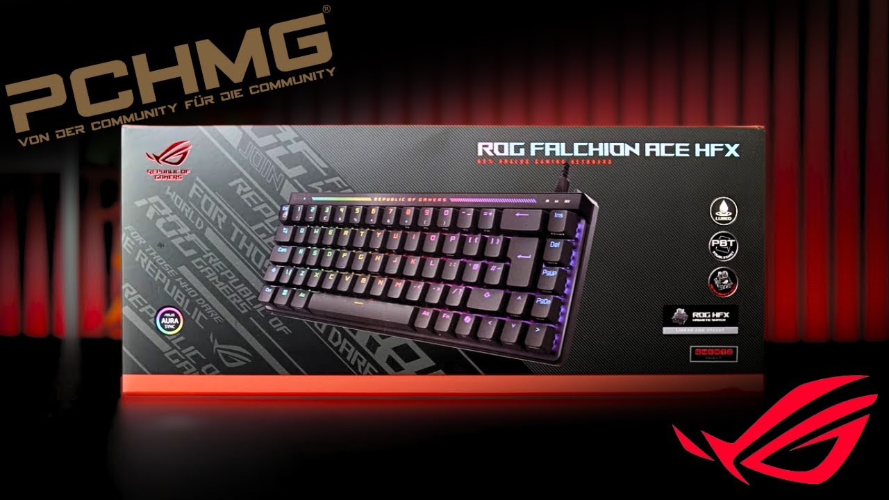 Asus ROG Falchion Ace HFX: Die ultimative Gaming-Tastatur im Test!