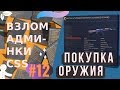 Взлом админки css: #12  Покупка оружия