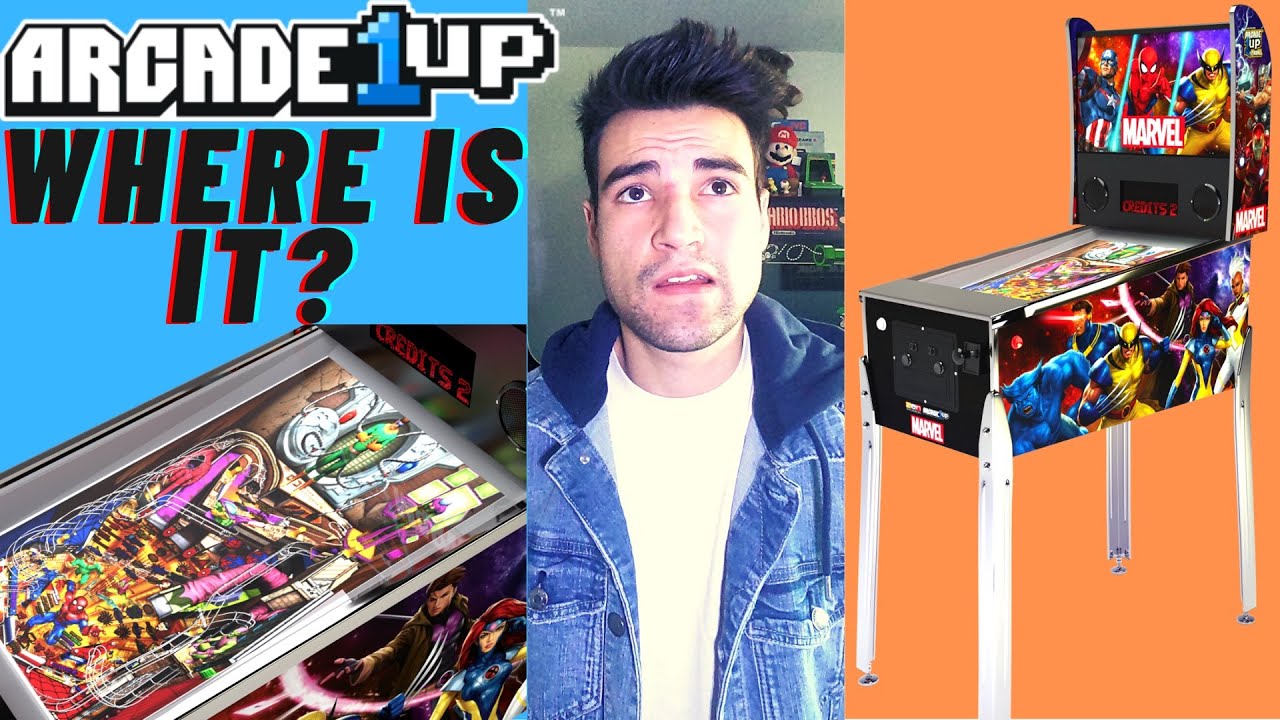 WHERE IS THE ARCADE1UP MARVEL PINBALL MACHINE?