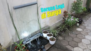 Membuat Air Terjun Kaca Ajaib || Serasa Di Surga