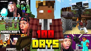 I Survived 100 days as a Noob in Minecraft