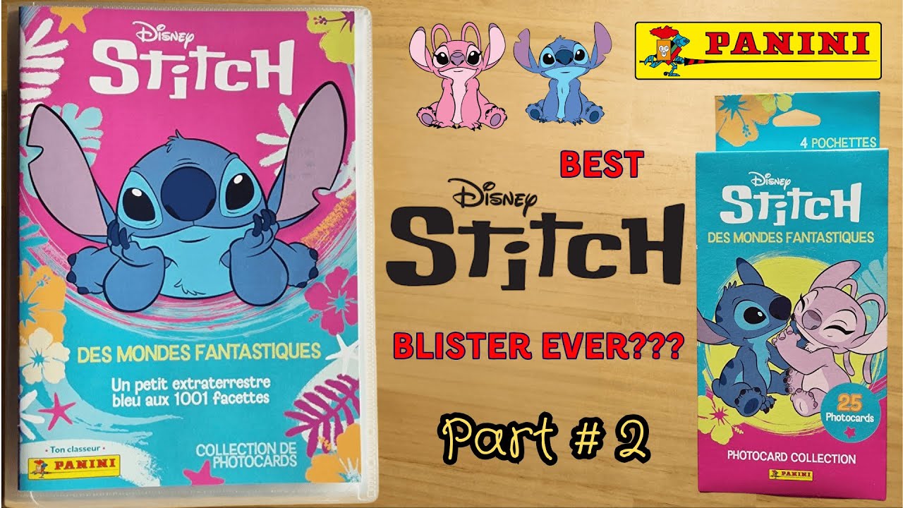 Panini 2025 Disney Stitch Amazing Worlds Photocard Collection! Des mondes fantastiques! Part 2