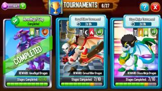 Dragon city - Battle Cereal killer Tournament to get Cereal killer dragon #7.