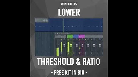 FLSTUDIO Tips: How to Make Sidechain Compression #shorts #shortsvideo