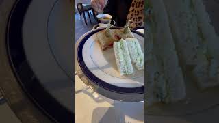 Friendship tea at degolyer tea room