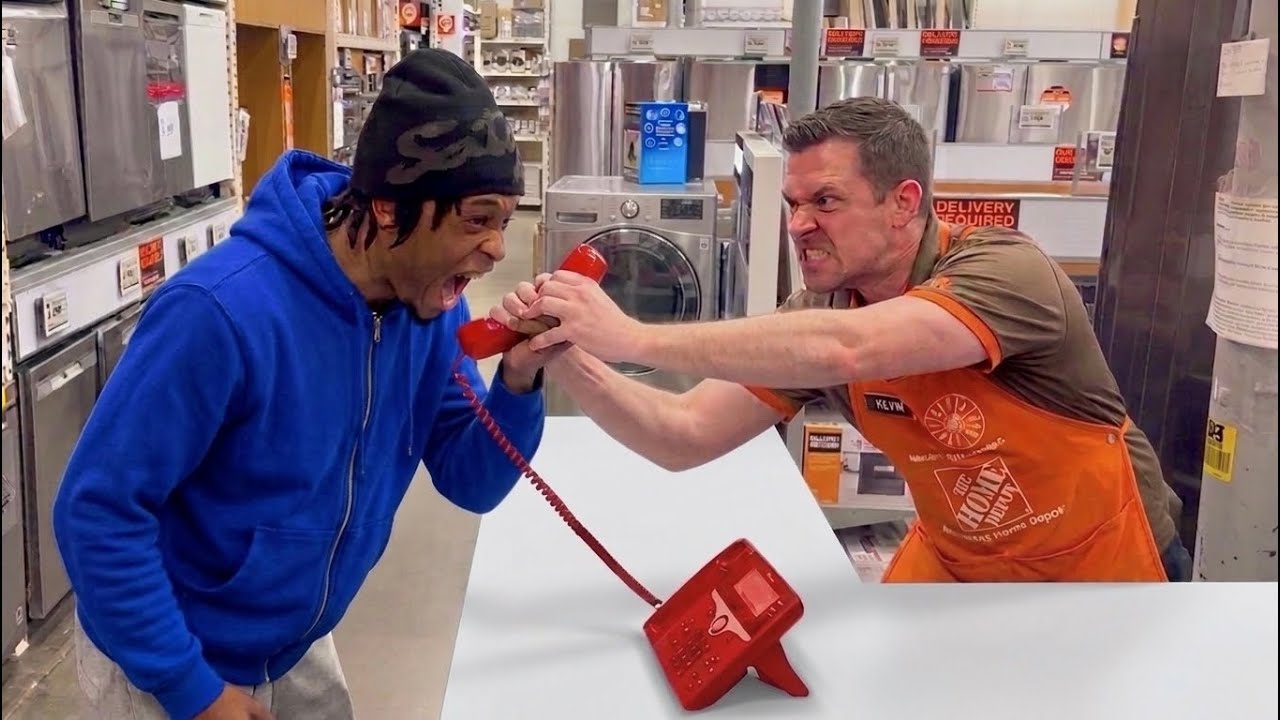 Hacking Store Intercoms Prank!