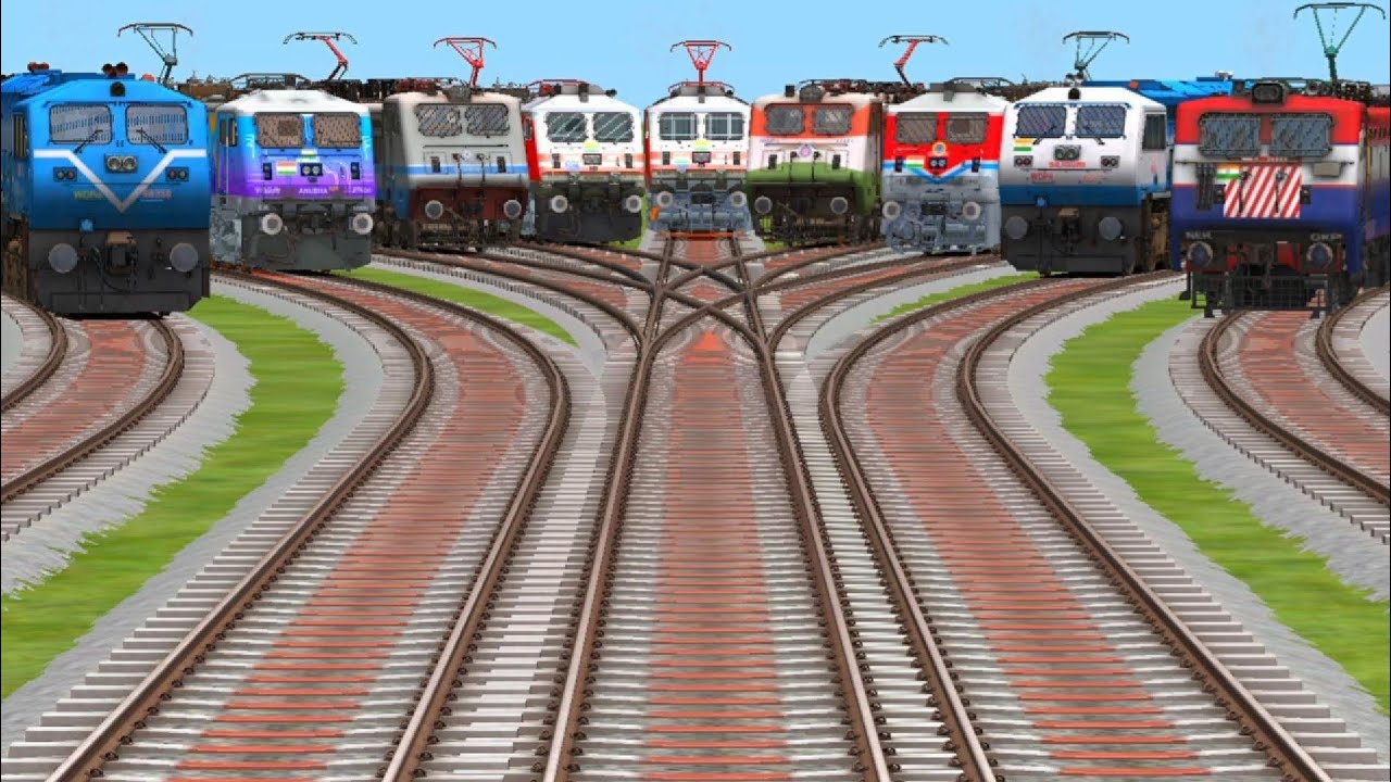 New trains locomotive ground engine super electric engine express and local ground dijle canter 