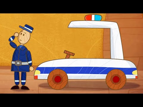 Мультфильм про полицейскую машину развивающий
