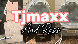 What I Got From Tjmaxx and Ross! Rosie Mini Backpack Denim/White🩷