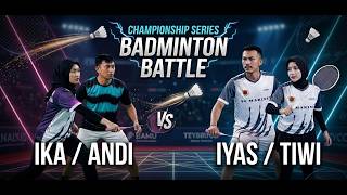 Gor Widodo Bergemuruh  Skor Tipis  Andi  Ika Tumbangkan Unggulan Ganda Cdanuran Natar Open 2026