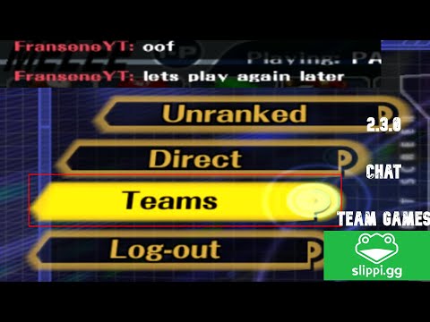 SLIPPI 2.3.0 UPDATE (Chat + Team matchmaking)
