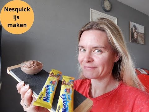 Nesquick ijs maken #80