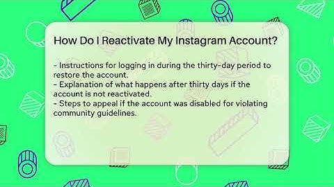 How Do I Reactivate My Instagram Account? - Everyday-Networking