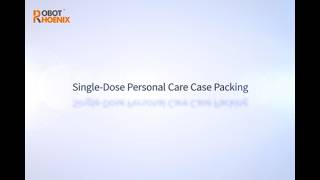 Single-Dose Personal Care Case Packing Automation | Robotphoenix