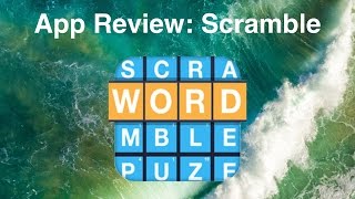 App Review: Scramble screenshot 2