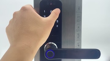 RAYKUBE K12 Smart Lock Set up video Tuya APP