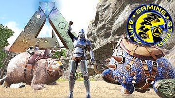 ARK: SURVIVAL EVOLVED: Doedicurus and Castoroides epic Double header! [RePuG Vanilla Ark EP 8]