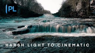 DxO PhotoLab 9 - Cinematic Winter Waterfall Photography in Harsh Light screenshot 2