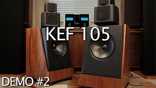 KEF 105 Vintage Speakers Demo, Mcintosh MC252, CAL CL2500 - Summer Presto