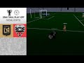 Prs s12  los angeles fc vs dc united  mls cup semi final playoff  highlights