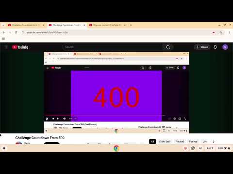Challenge Countdown From 600
