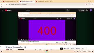 Challenge Countdown From 600