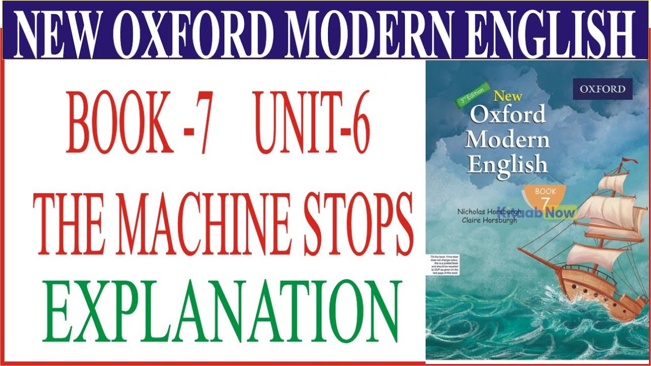 Sprawdzian 7-8 New Oxford Gimnazjum Expert New Oxford Modern English Book 7 | Chapter 6 The Machine Stops