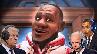 US Presidents Play the Lebron James Horror Game
