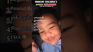 Ranking Best Children's Speech Development Profile