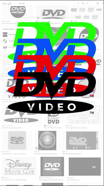 Bouncing DVD logo screensaver, remade in Dreams 