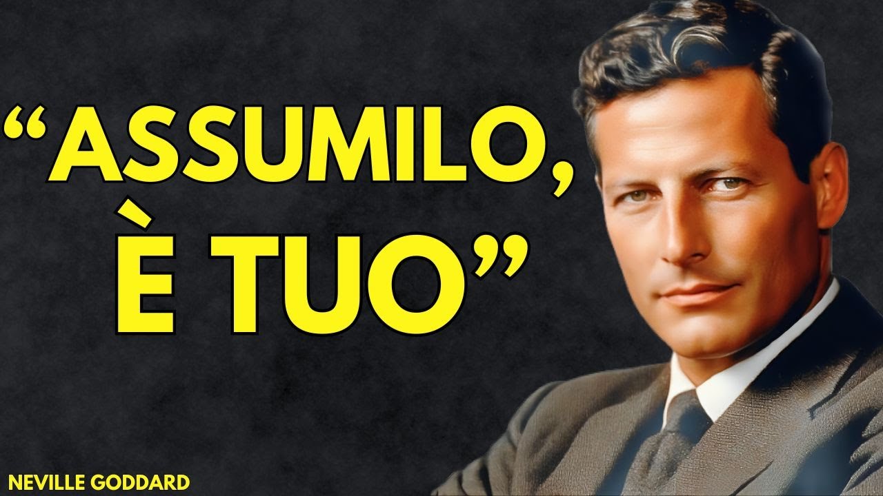 Il Segreto Nascosto per Manifestare Qualsiasi Cosa con l'Immaginazione | Neville Goddard Insegnante